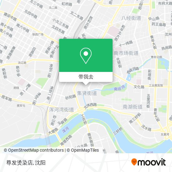 尊发烫染店地图