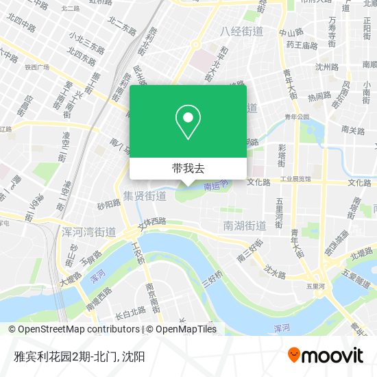 雅宾利花园2期-北门地图