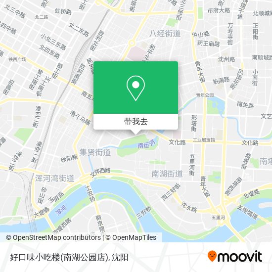 好口味小吃楼(南湖公园店)地图