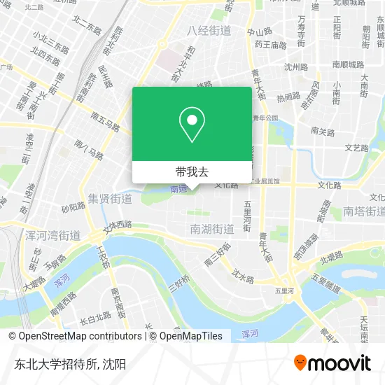 东北大学招待所地图