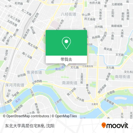 东北大学高层住宅B座地图