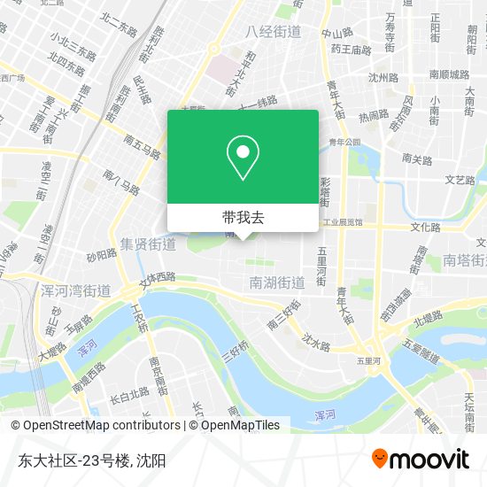 东大社区-23号楼地图
