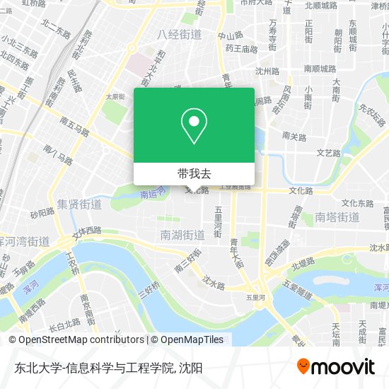 东北大学-信息科学与工程学院地图