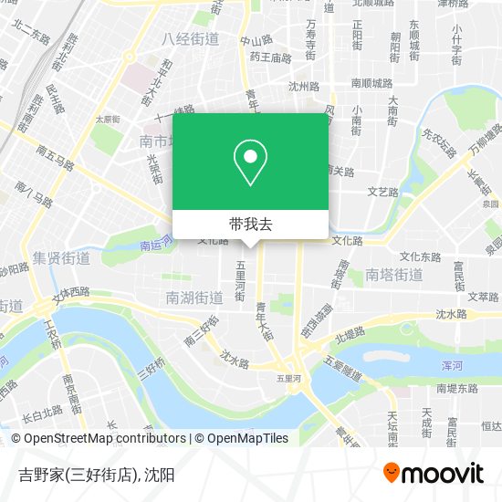 吉野家(三好街店)地图