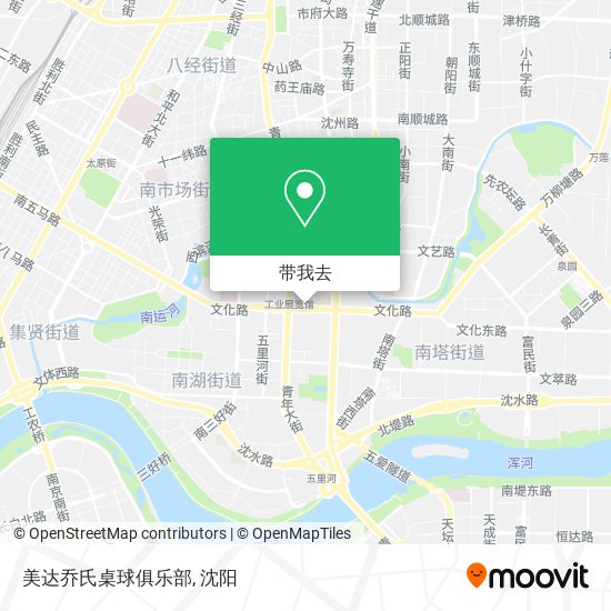 美达乔氏桌球俱乐部地图