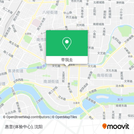 惠普(体验中心)地图
