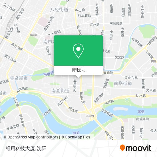 维用科技大厦地图