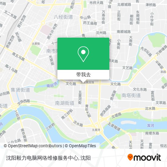 沈阳毅力电脑网络维修服务中心地图