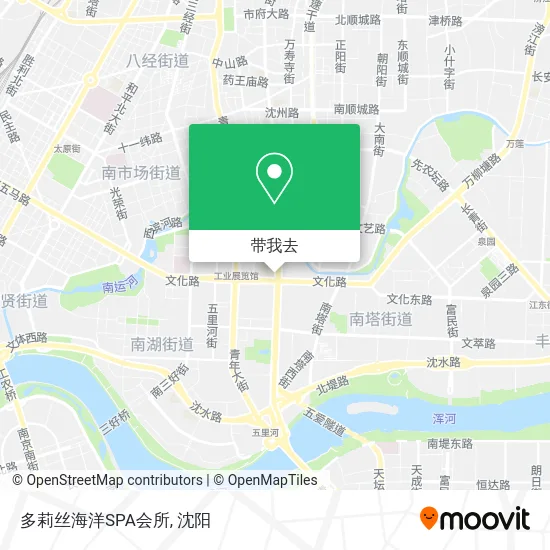 多莉丝海洋SPA会所地图