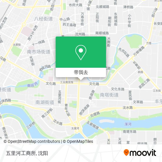 五里河工商所地图