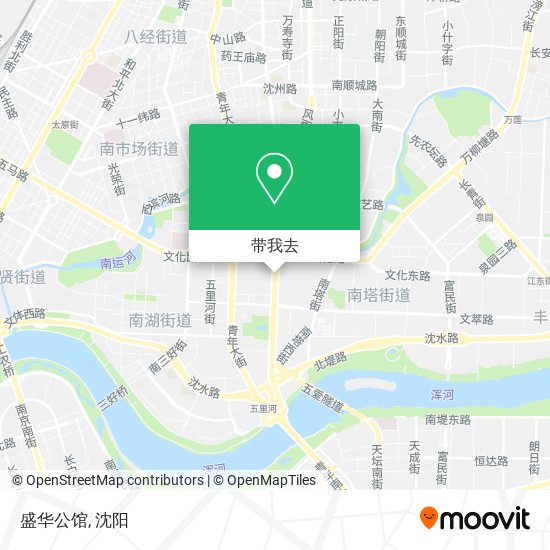 盛华公馆地图