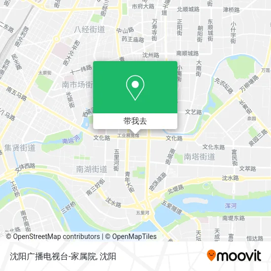 沈阳广播电视台-家属院地图
