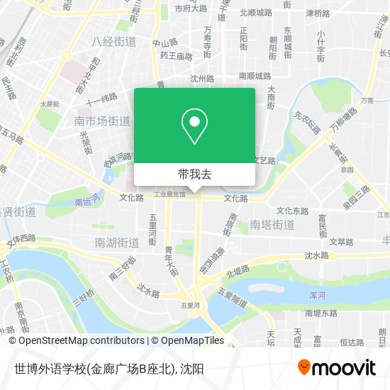 世博外语学校(金廊广场B座北)地图