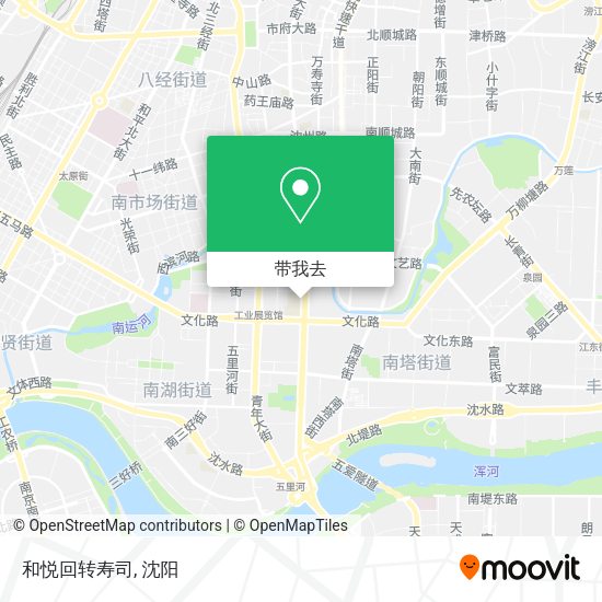 和悦回转寿司地图