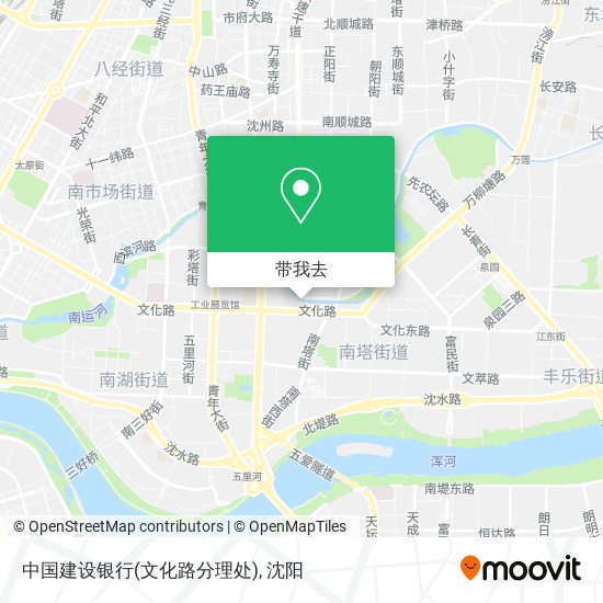 中国建设银行(文化路分理处)地图