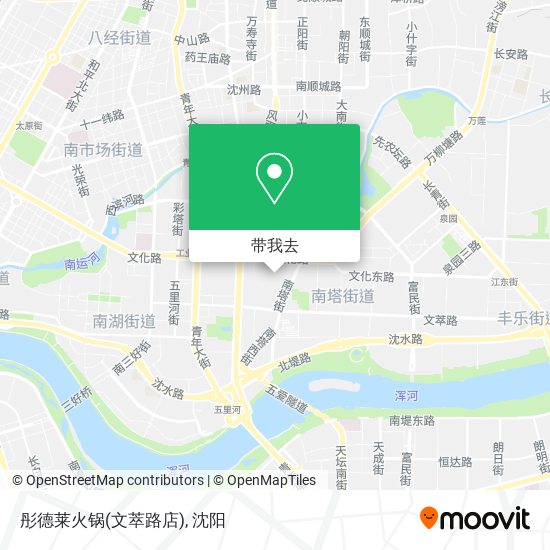 彤德莱火锅(文萃路店)地图
