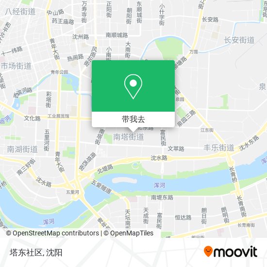 塔东社区地图