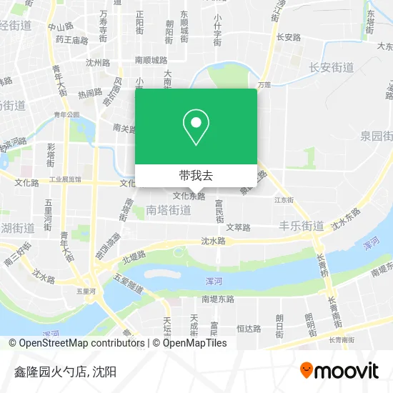 鑫隆园火勺店地图
