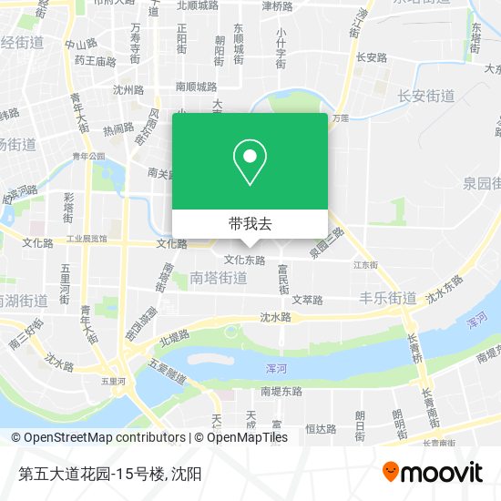 第五大道花园-15号楼地图