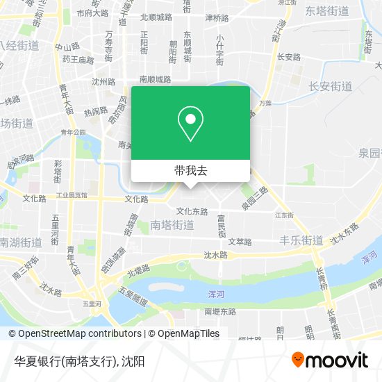 华夏银行(南塔支行)地图