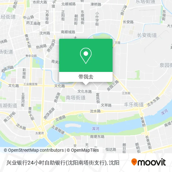 兴业银行24小时自助银行(沈阳南塔街支行)地图