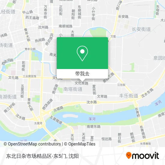 东北日杂市场精品区-东5门地图