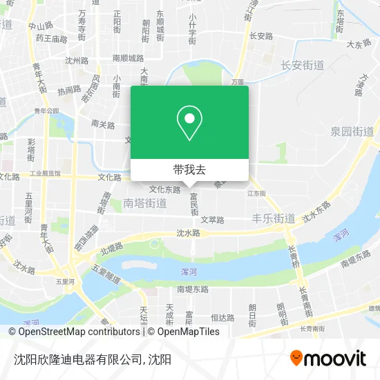 沈阳欣隆迪电器有限公司地图
