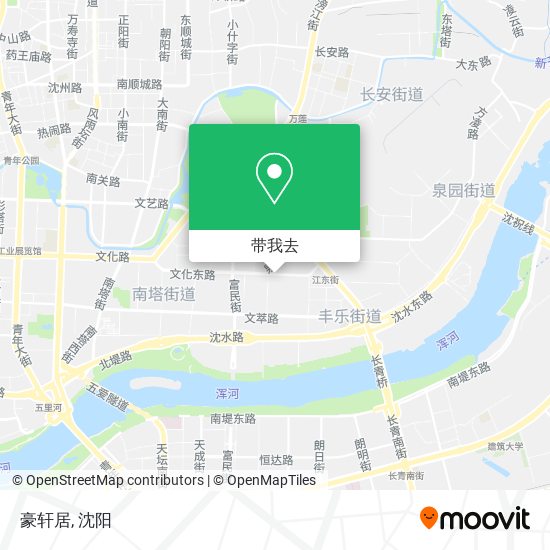 豪轩居地图