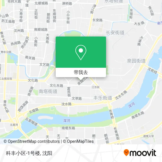 科丰小区-1号楼地图