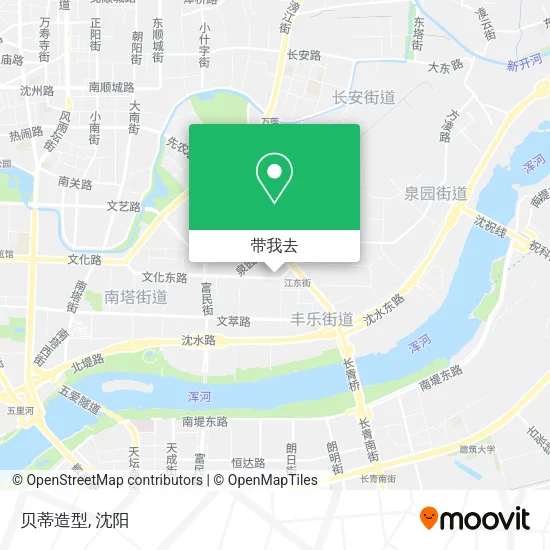 贝蒂造型地图