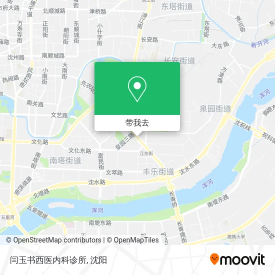 闫玉书西医内科诊所地图