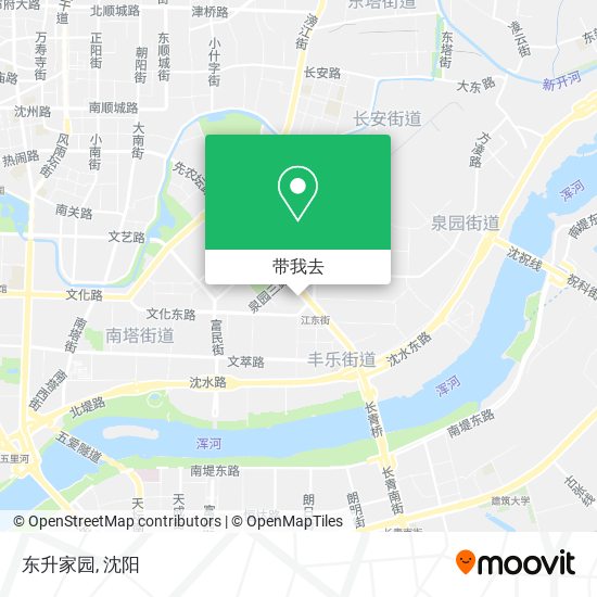 东升家园地图