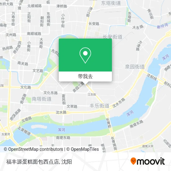 福丰源蛋糕面包西点店地图