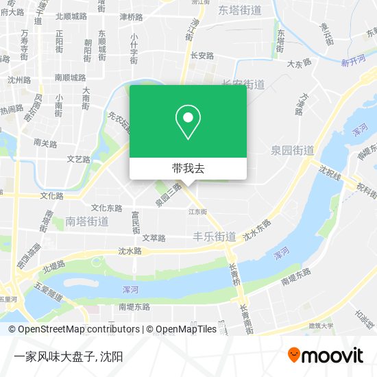一家风味大盘子地图