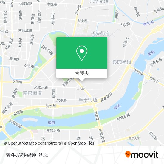 奔牛坊砂锅炖地图