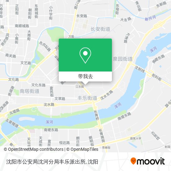 沈阳市公安局沈河分局丰乐派出所地图