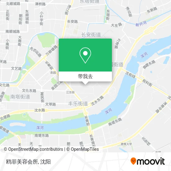 鸥菲美容会所地图