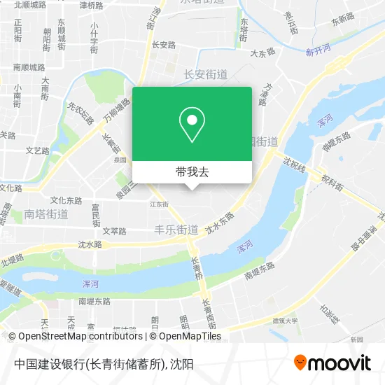 中国建设银行(长青街储蓄所)地图
