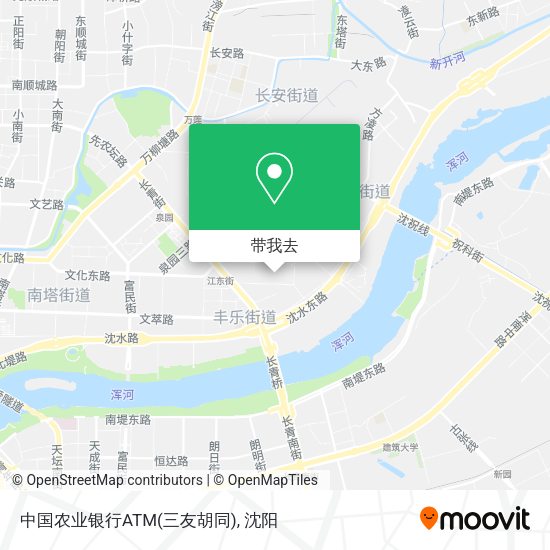 中国农业银行ATM(三友胡同)地图