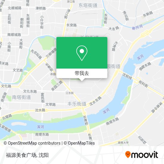福源美食广场地图
