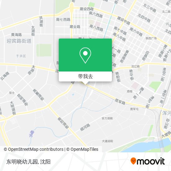 东明晓幼儿园地图