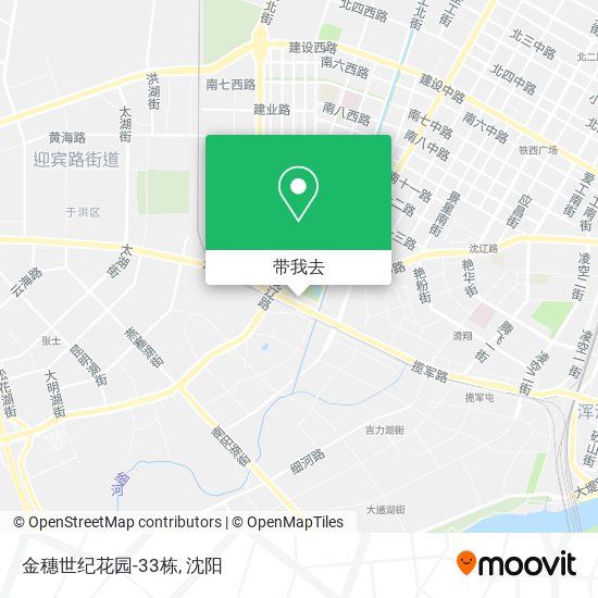 金穗世纪花园-33栋地图