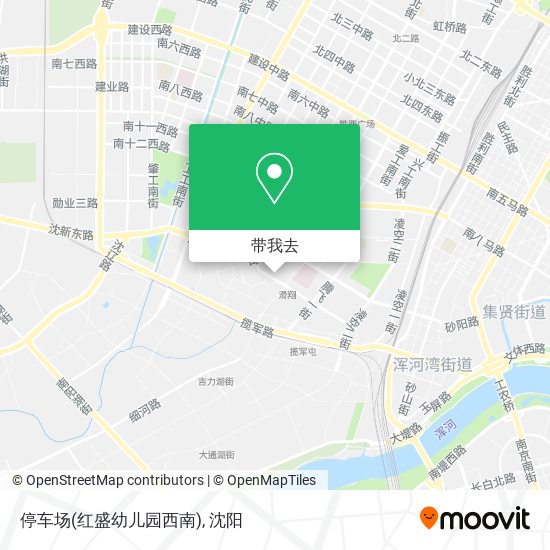 停车场(红盛幼儿园西南)地图