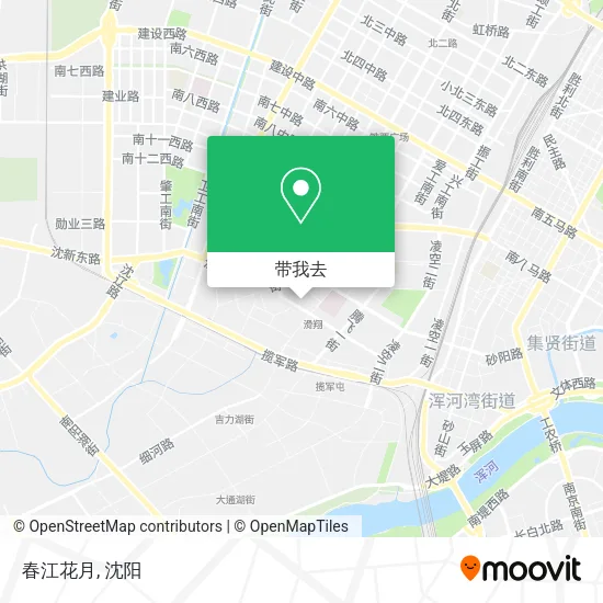 春江花月地图