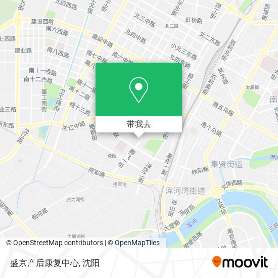 盛京产后康复中心地图