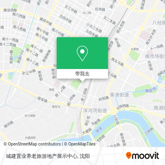 城建置业养老旅游地产展示中心地图