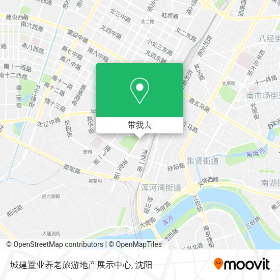 城建置业养老旅游地产展示中心地图