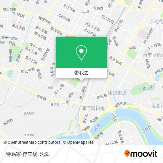 特易家-停车场地图