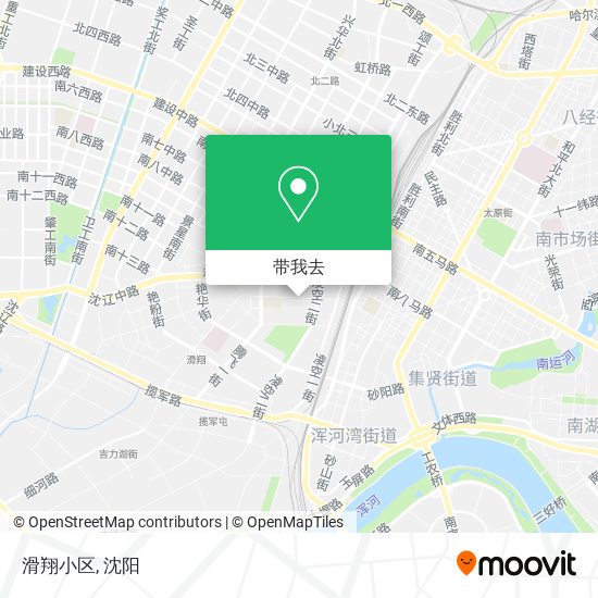 滑翔小区地图