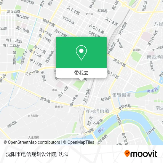 沈阳市电信规划设计院地图
